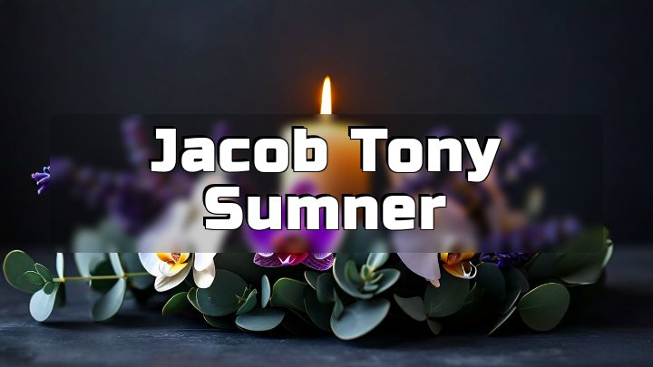 Jacob Tony Sumner
