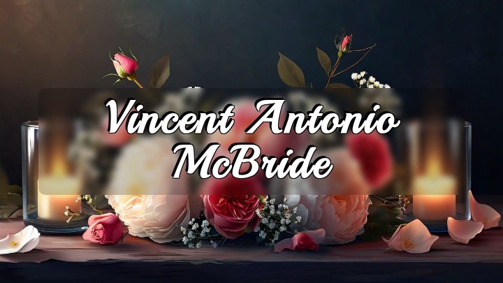 Vincent Antonio McBride, Mansfield, Ohio
